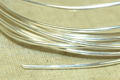 Round Sterling Silver-Filled Wire, 16 Gauge Soft