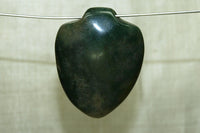 Bloodstone Heart Pendant from India