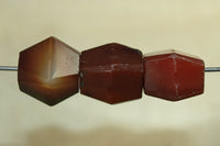 Idar-Oberstein Squared Bicone bead