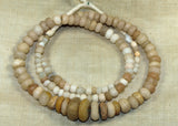 Strand of Ancient Quartz and Carnelian Beads