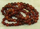 Lovely Antique Indian Carnelian Stone Bead Strand