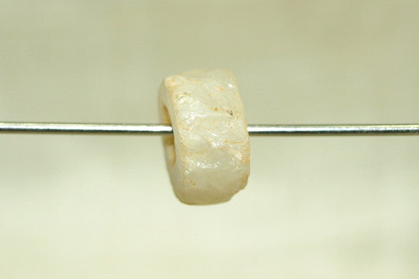 Ancient Bow Drilled Quartz Bead from Mali