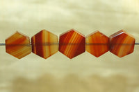Idar-Oberstein Carnelian Agate beads