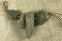 Set of Rare, Ancient Amazonite Beads