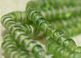 Green Vaseline Transparent 11º seed beads