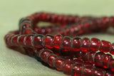 Cranberry Seed Beads from India