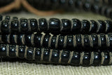 Antique Czech Black Seed Beads, 11º