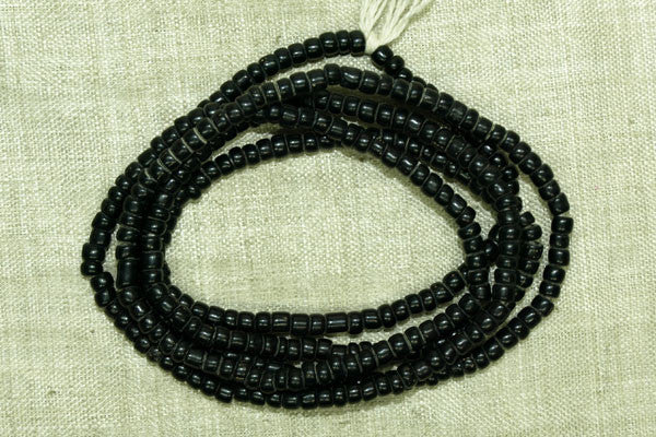 Black Pony Seed Beads, 8º