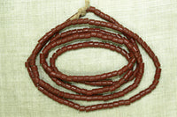 Brick Red Tile Beads