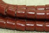 Brick Red Tile Beads