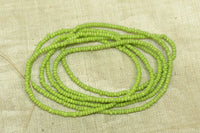 14º Bright Green Czech-made Seed Beads