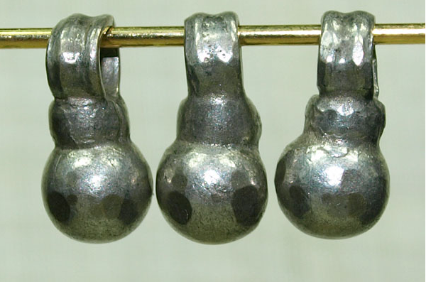 Classic Solid Silver Drop from India