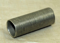 Antique Cylindrical Silver Bead, Ethiopia