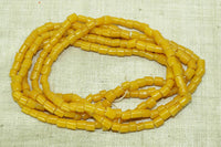 Mustard Yellow Tile Beads
