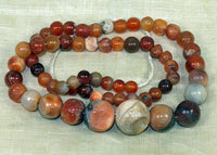Strand of Hand-Carved Beads from the Lou Zeldis Collection