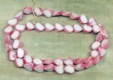 Vintage German Pink Window Beads, 1940's