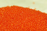 Vintage 18º True-Orange Seed Beads, 50gram bag