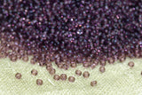 Vintage 18º Dark Amethyst Seed Beads, 50 gram bag