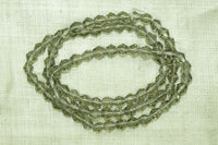 Vintage Czech Glass Faceted Bicones