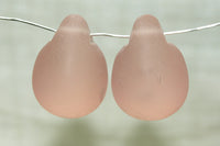 Matte Finish Pink Wedding Beads