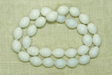 Vintage White & Gray Japanese Glass Beads