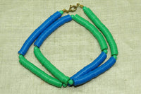 Vintage Necklace of 80s Plastic 