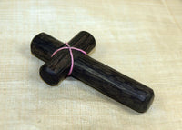 Black Palmwood Cross; Lou Zeldis Collection