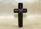 Black Palmwood Cross; Lou Zeldis Collection