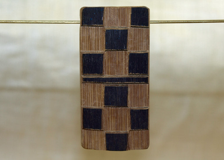 Coconut Palmwood Pendant; Lou Zeldis Collection