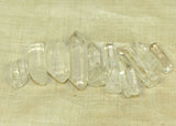 10 Quartz Crystal Point Pendants; Lou Zeldis Collection