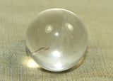 Gorgeous, High quality Quartz Crystal Ball; 21mm