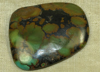 Vintage Chinese Turquoise Cabochon; Lou Zeldis Collection