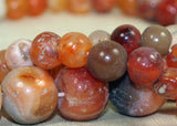Strand of Hand-Carved Beads from the Lou Zeldis Collection