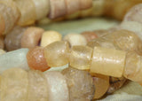 Strand of Ancient Quartz Disc Beads from Lou Zeldis Collection