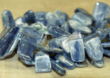 Strand of Blue Kyanite Beads from the Lou Zeldis Component Collection