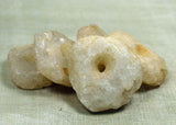 Bag of Ancient Quartz Disc Beads from Lou Zeldis Collection
