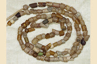Ancient Amber Gold Foil Afghan Glass Beads