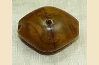 Large Antique Mauritania Amber Bead