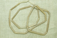Ancient Afghan Calcified Gold Foil Glass Beads