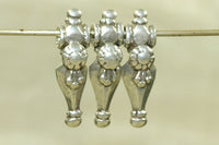 Set of three vintage Coin Silver Dangles