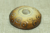 Ancient Bone Spindle Whorl