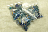 Bag 'O Beads, Blue African Trade Mix