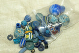 Bag 'O Beads, Blue African Trade Mix