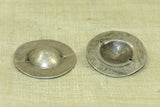Antique Silver Domed Clothing Embellishment