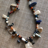 Ancient Stone and Shell Fetish Necklace