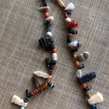 Ancient Stone and Shell Fetish Necklace