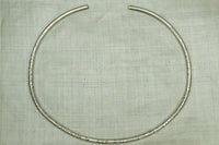 Antique Thai Silver Neck Cuff from the Hill Tribe