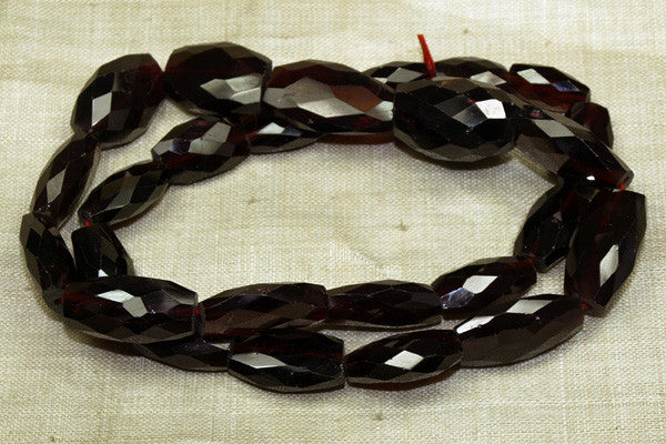 Gorgeous Strand of Faceted Garnet