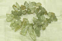 Smooth Chunky Aquamarine Beads