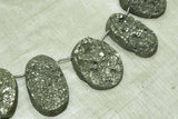 Rough Pyrite Pendant Beads